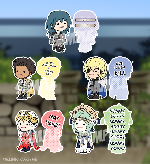 Dumb_Fire Emblem Three Houses Charms