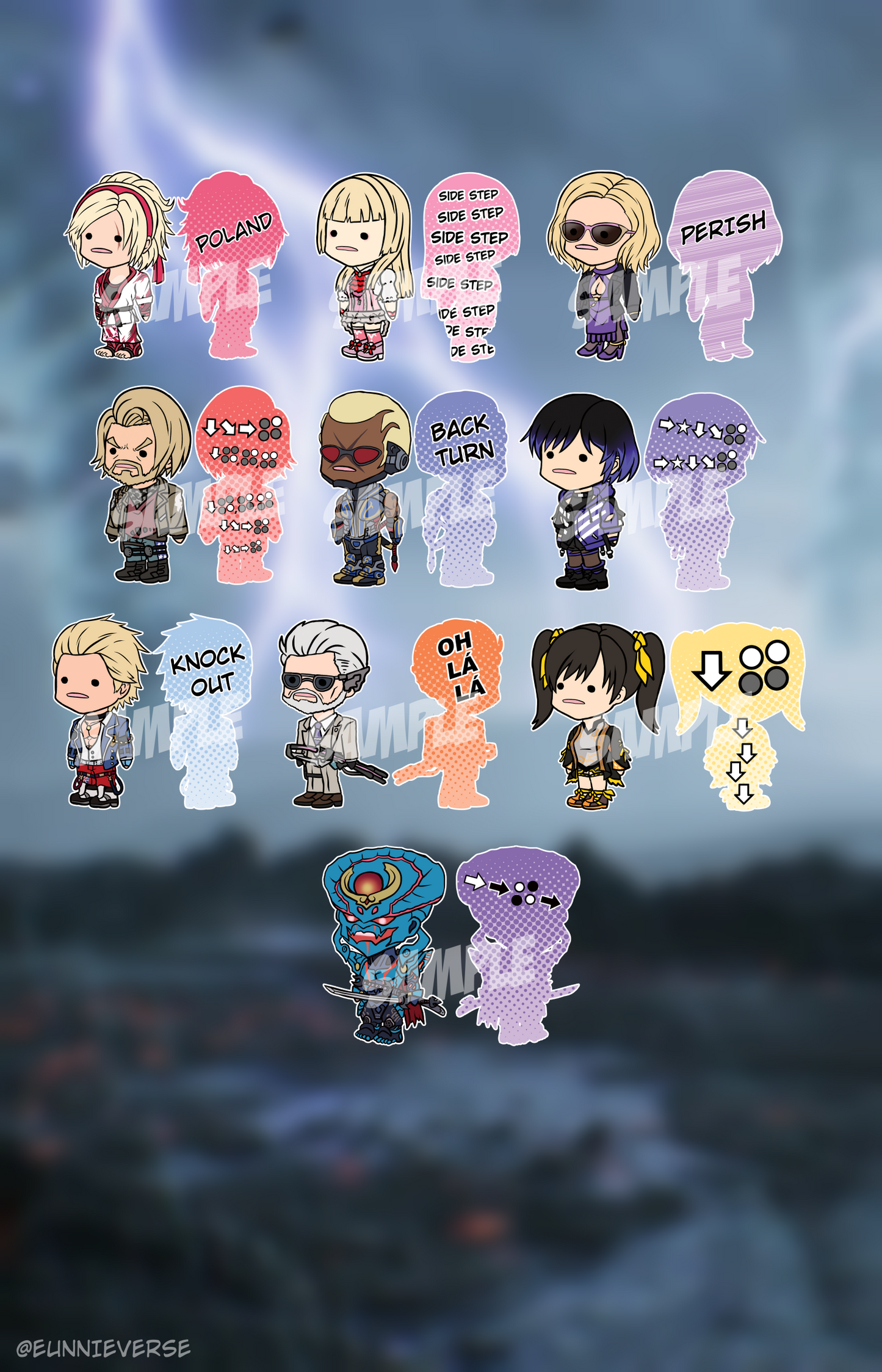 Dumb_Tekken Charms